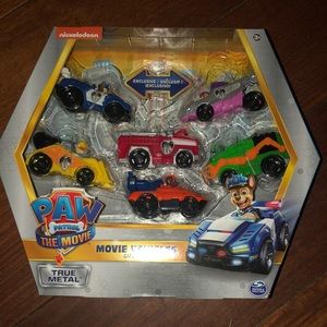 New Paw Patrol the movie vehicles